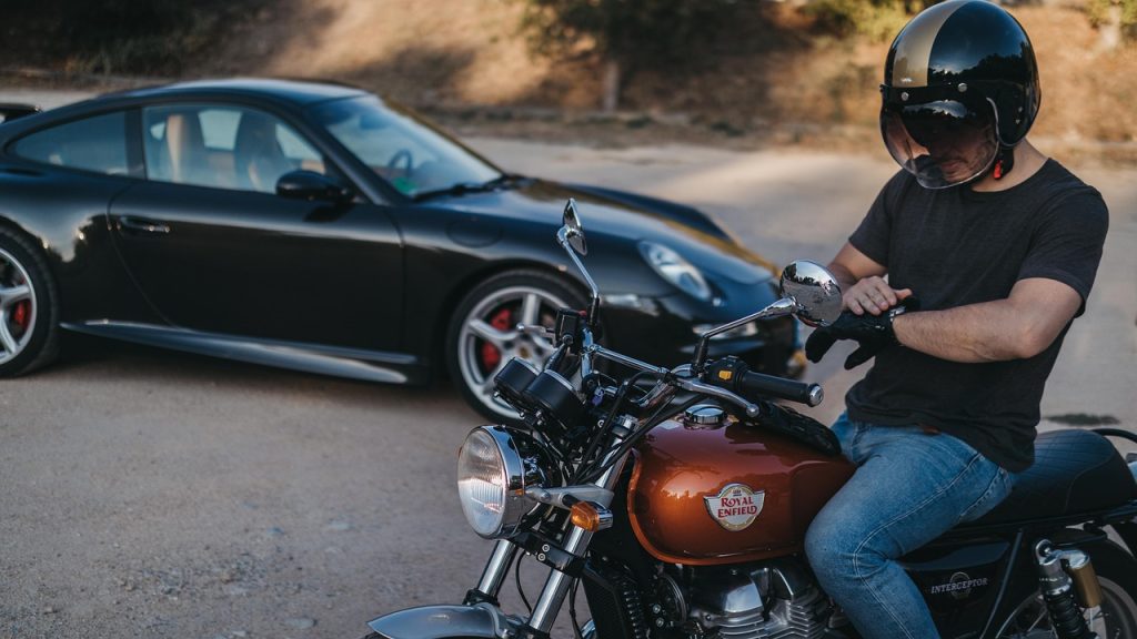 Casques vintage moto