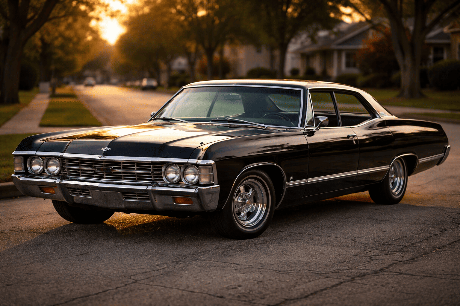 chevy impala 4 door 1967